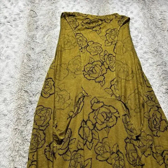 Sun & Shadow High Neck Flowy Floral Tank Top Boho Women's XL - Picture 7 of 8